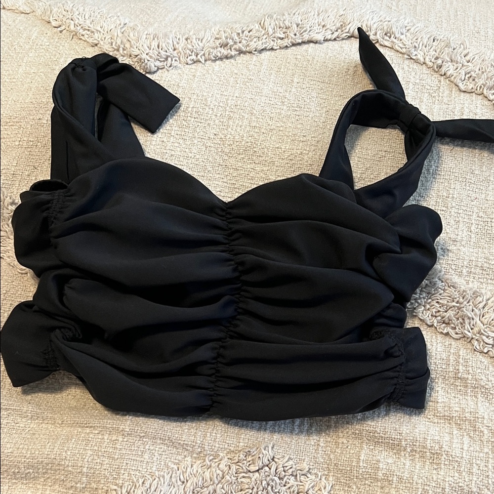 Oh La La Black dance top CXL